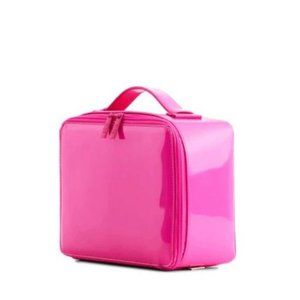NWOT Beis Cosmetic Case in BARBIE PINK